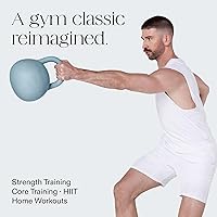 Vista 4 de Bala Kettleball, pesas rusas suaves para mujer, equipo de entrenamiento de fuerza y núcleo para entrenamientos de gimnasio en casa, pesas de Mar