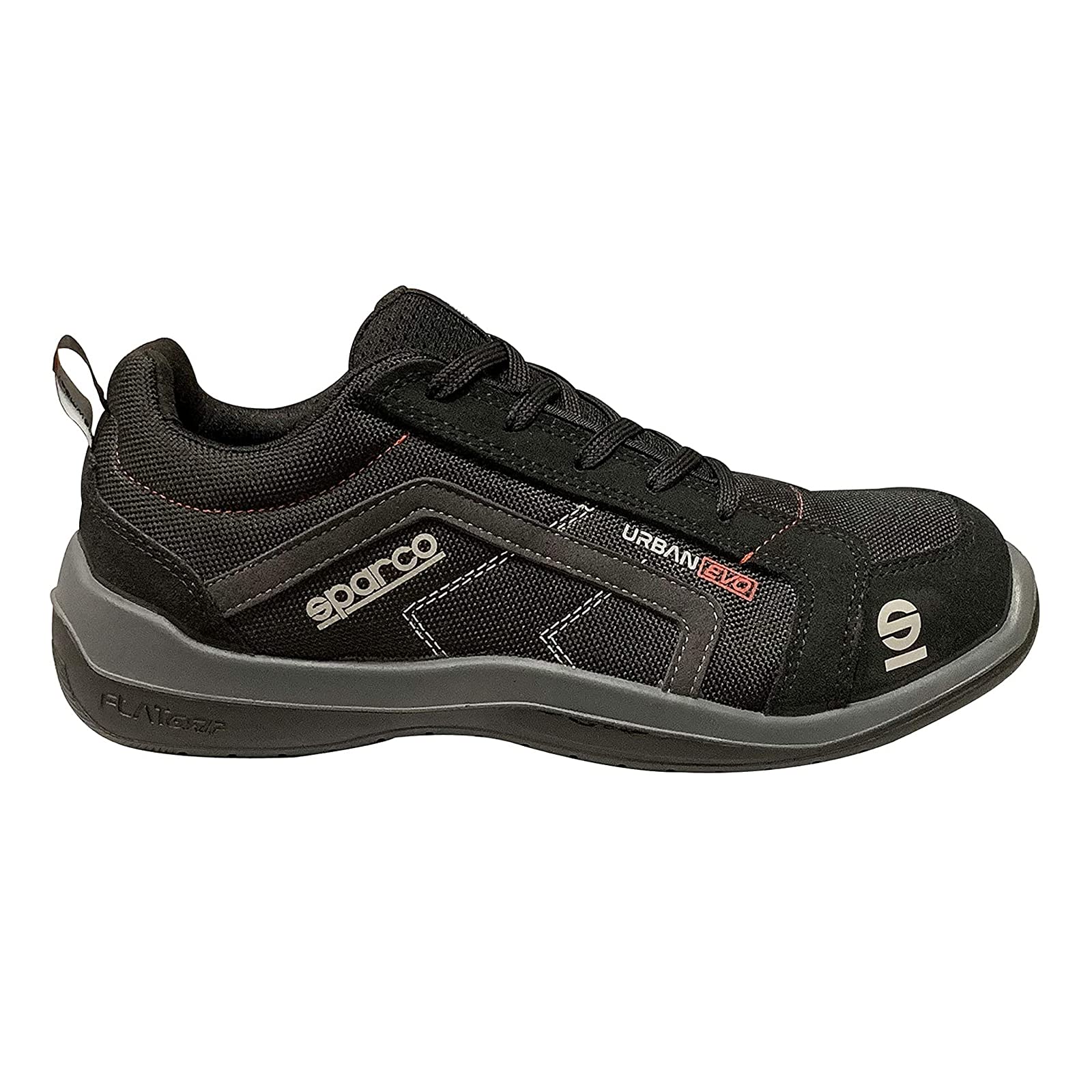 Sparco Teamwork Scarpa Antinfortunistica da Lavoro - Bassa per Uomo E Donna - Urban Evo - S1P SRC