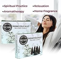 Vista 102 de TRUMIRI Copal Incense Cones - Total 20 Cone Incense - Dual Pack of 10 Insence Cones - Incense Cones Scented - Cone Incense Scents - Insense Cones