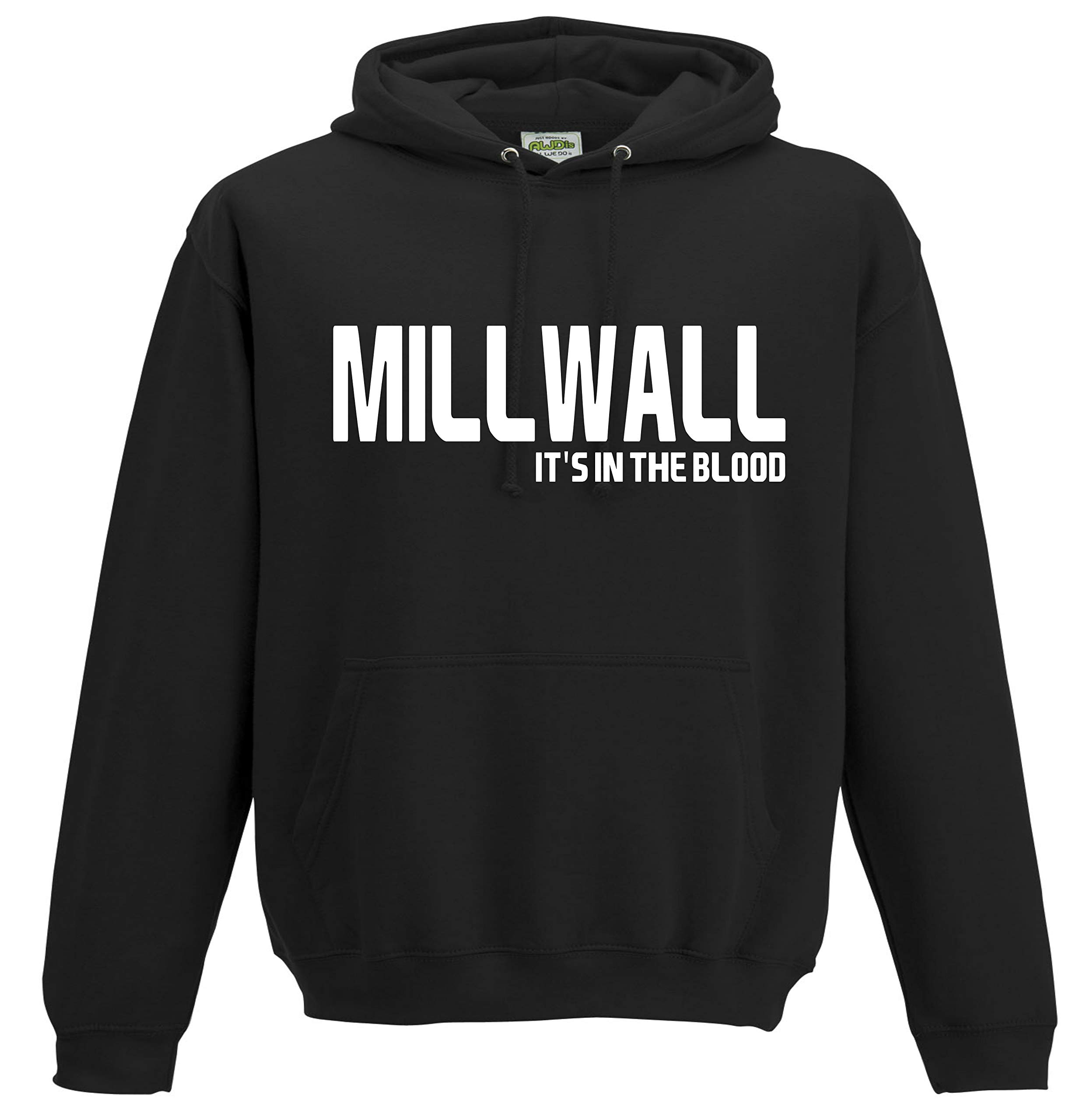 Millwall Its in The Blood Premium Hoodie Gift Large Black