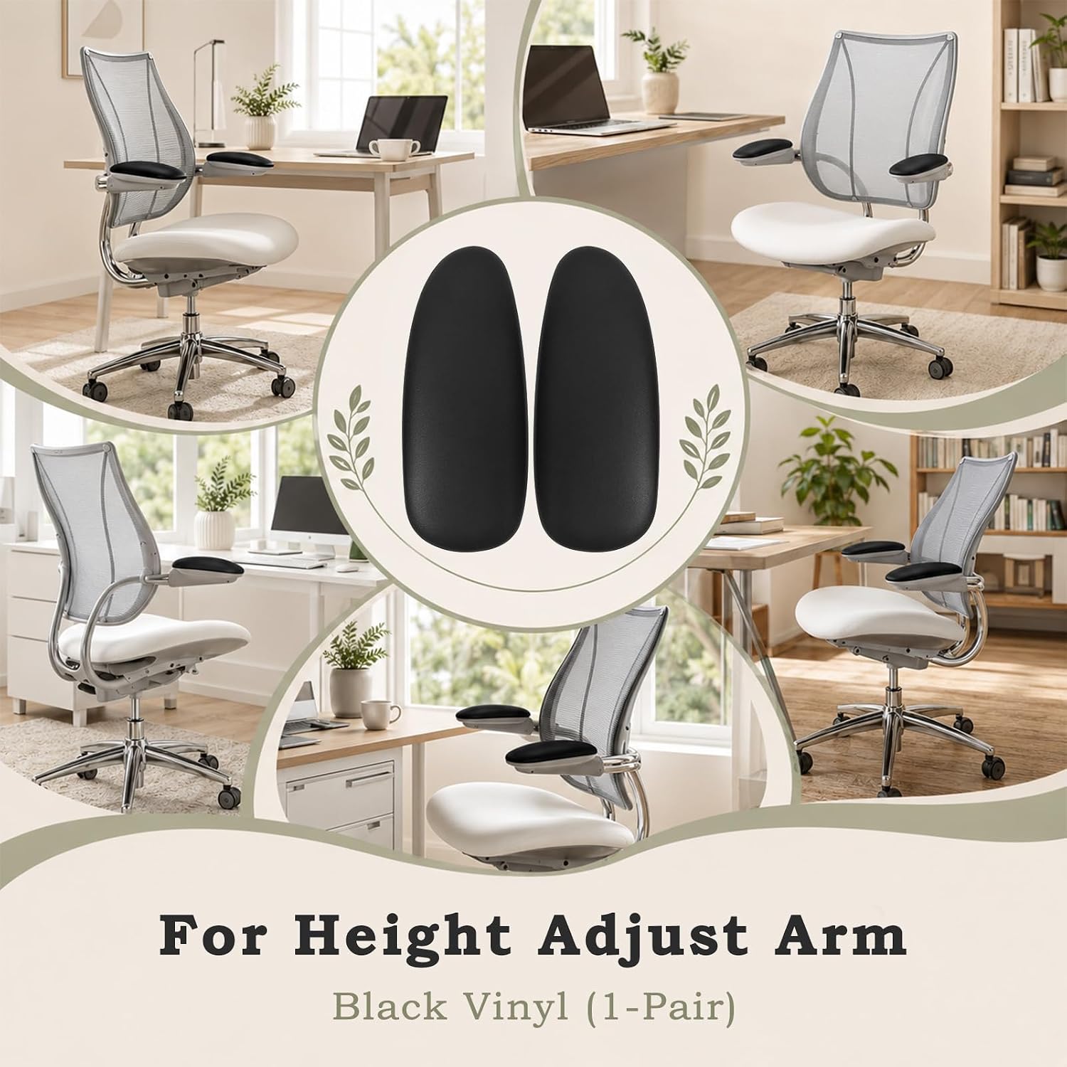 Arm Pads Replacement for Humanscale Liberty Office Chair