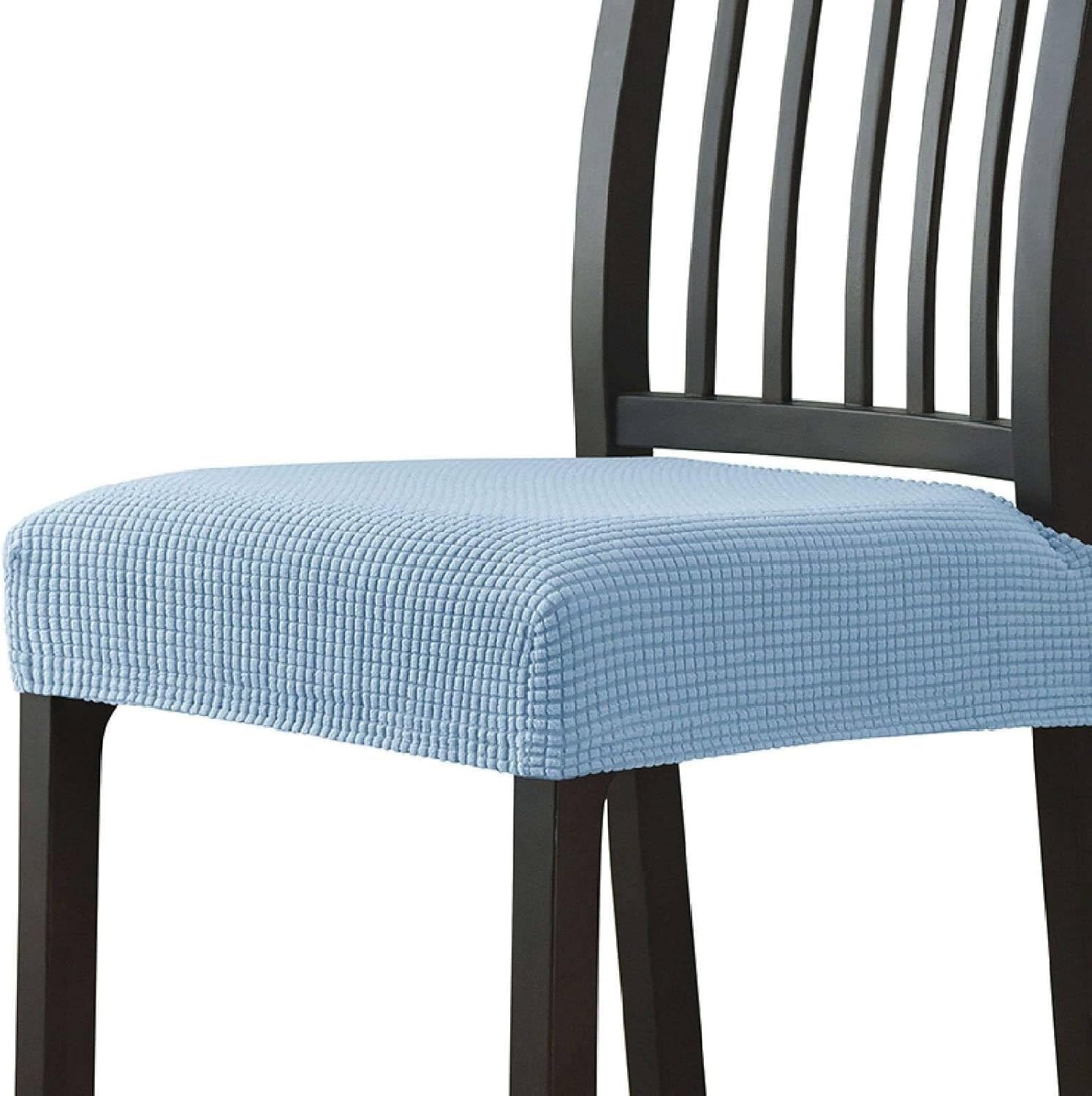 NMVAWIPT Chair Seat Covers, Jacquard Stretchable Removable Washable Slipcovers For Kitchen, Universal Fit(#15,8pcs)