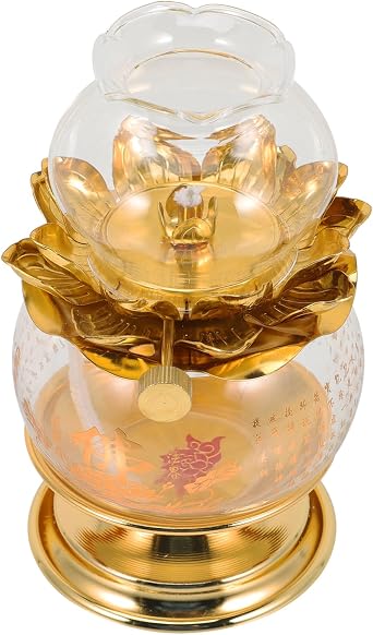 Oil Rain Lamp Vintage Kerosene Lamp Buddha Supplies Decorative Buddhist Windproof