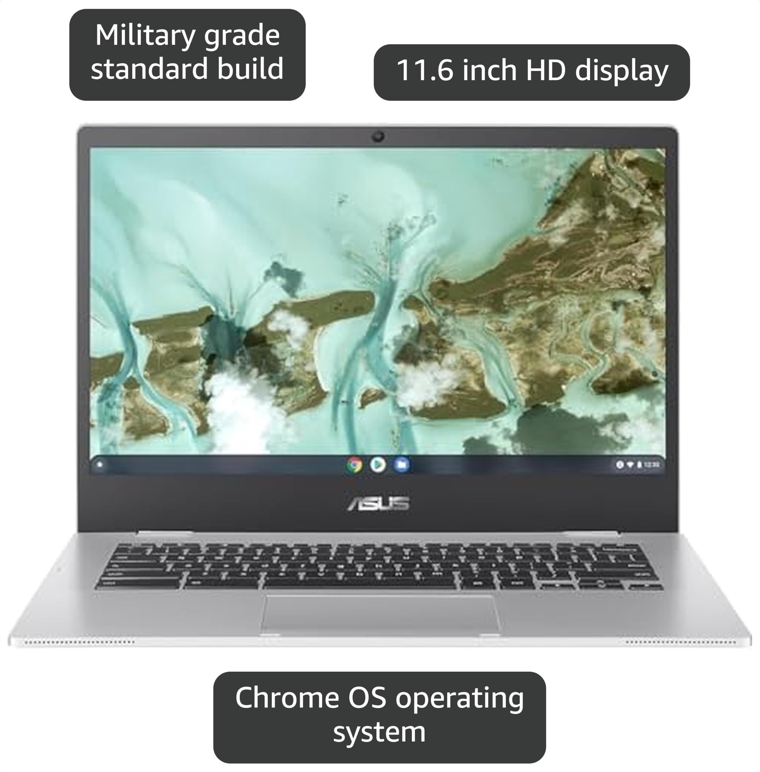 Amazon.com: ASUS ChromeBook/SILVER/14.0 FHD non-Touch/N4500/8GB