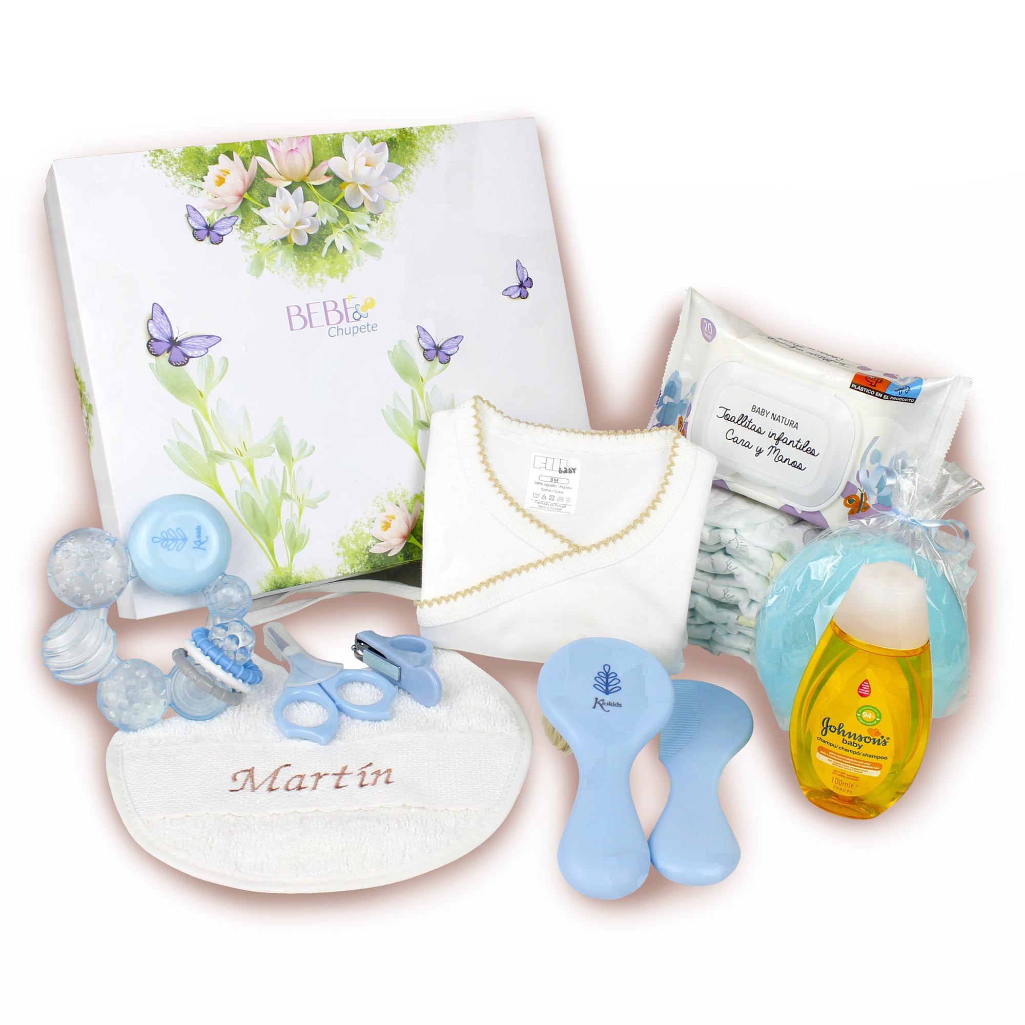 Regalo Bebe - Bebe Recien Nacido - Regalo Bebe Recien Nacido Niño PERSONALIZADO- Regalo para Bebes Recien Nacidos - Cesta bebe recien nacido niño - Cosas para Bebes Recien Nacidos -Baby Shower (Beige)
