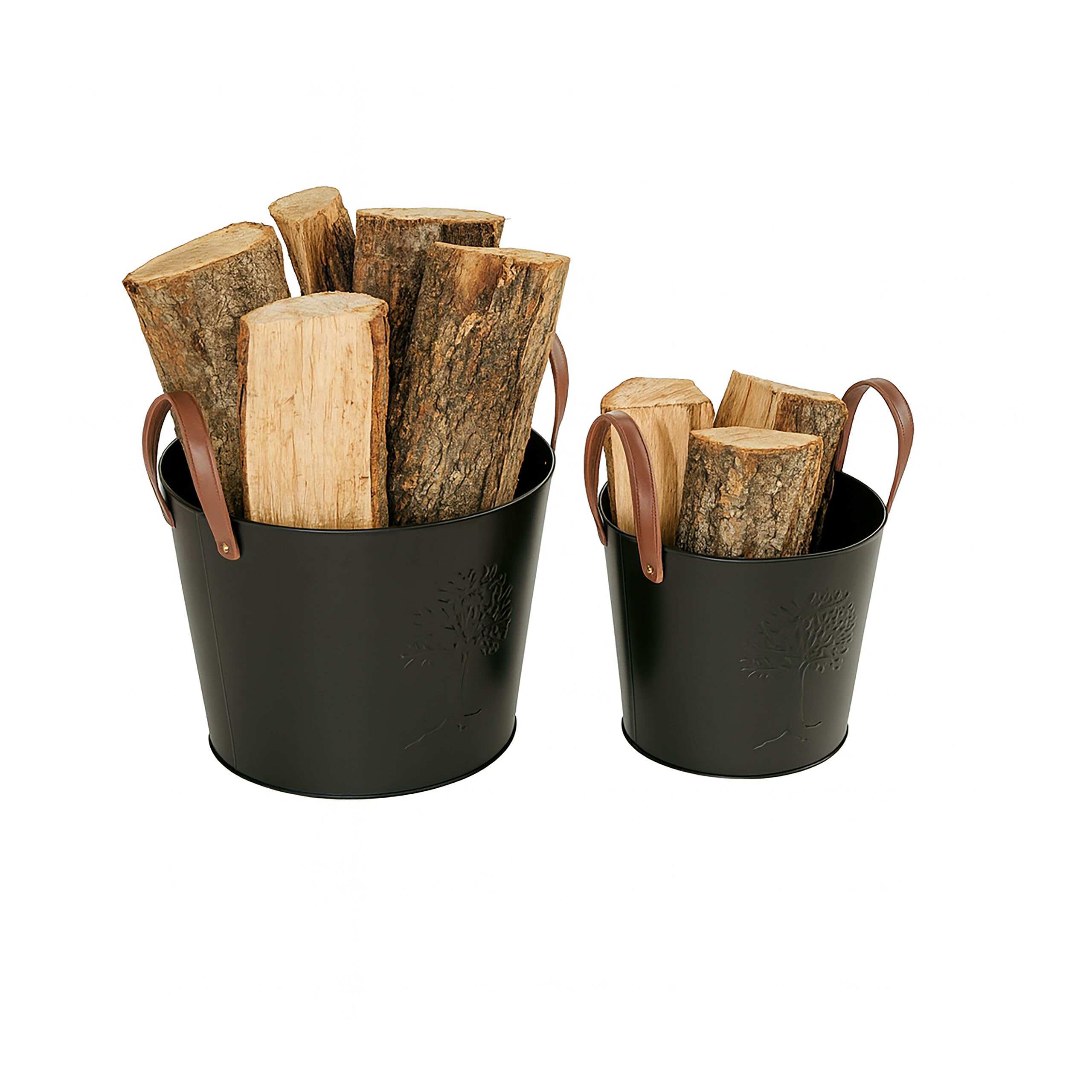 Panier à bois de chauffage Relaxdays motif Arbre de Vie pour votre salon