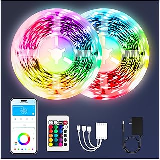 Phopollo Lights Bedroom Changing Flexible