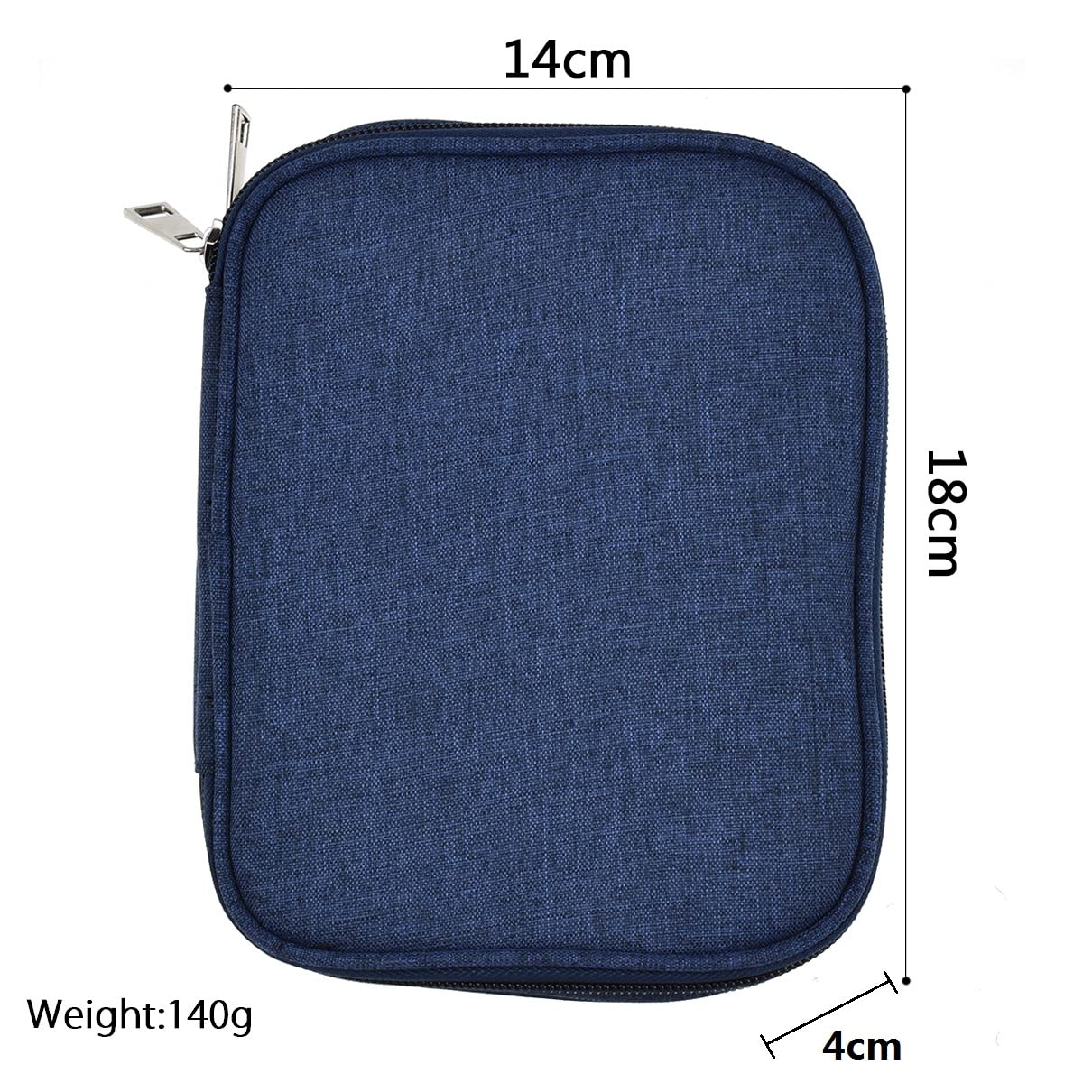 LOOEN Crochet Hook Bag, Portable Organiser Bag for Crochet Hooks and Other Crochet Accessories, Storage Organiser Bag - Image 2