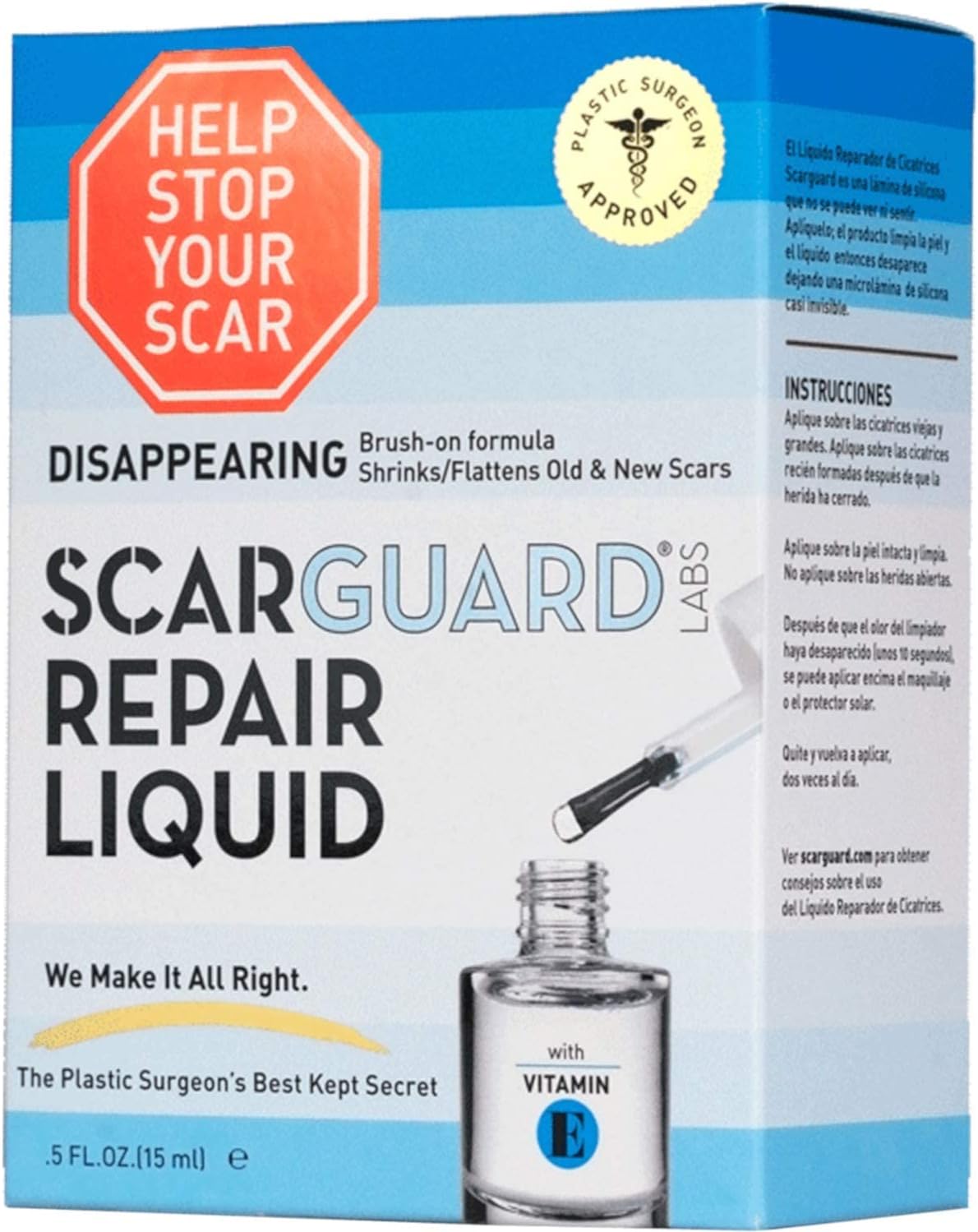 Repair Liquid with Vitamin E 0.5 oz ( Pack of 2)