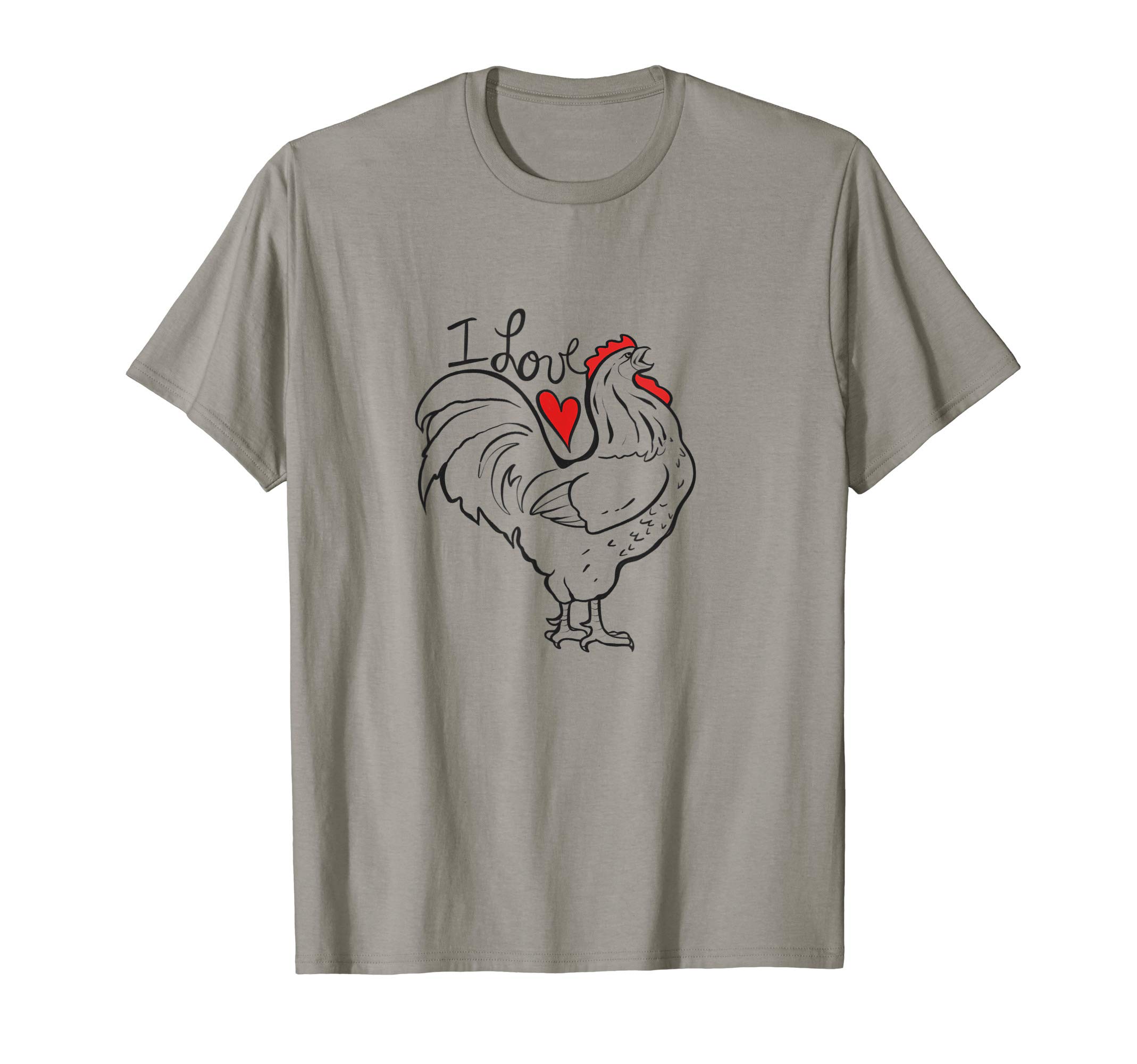 I love Chickens art funny T-Shirt