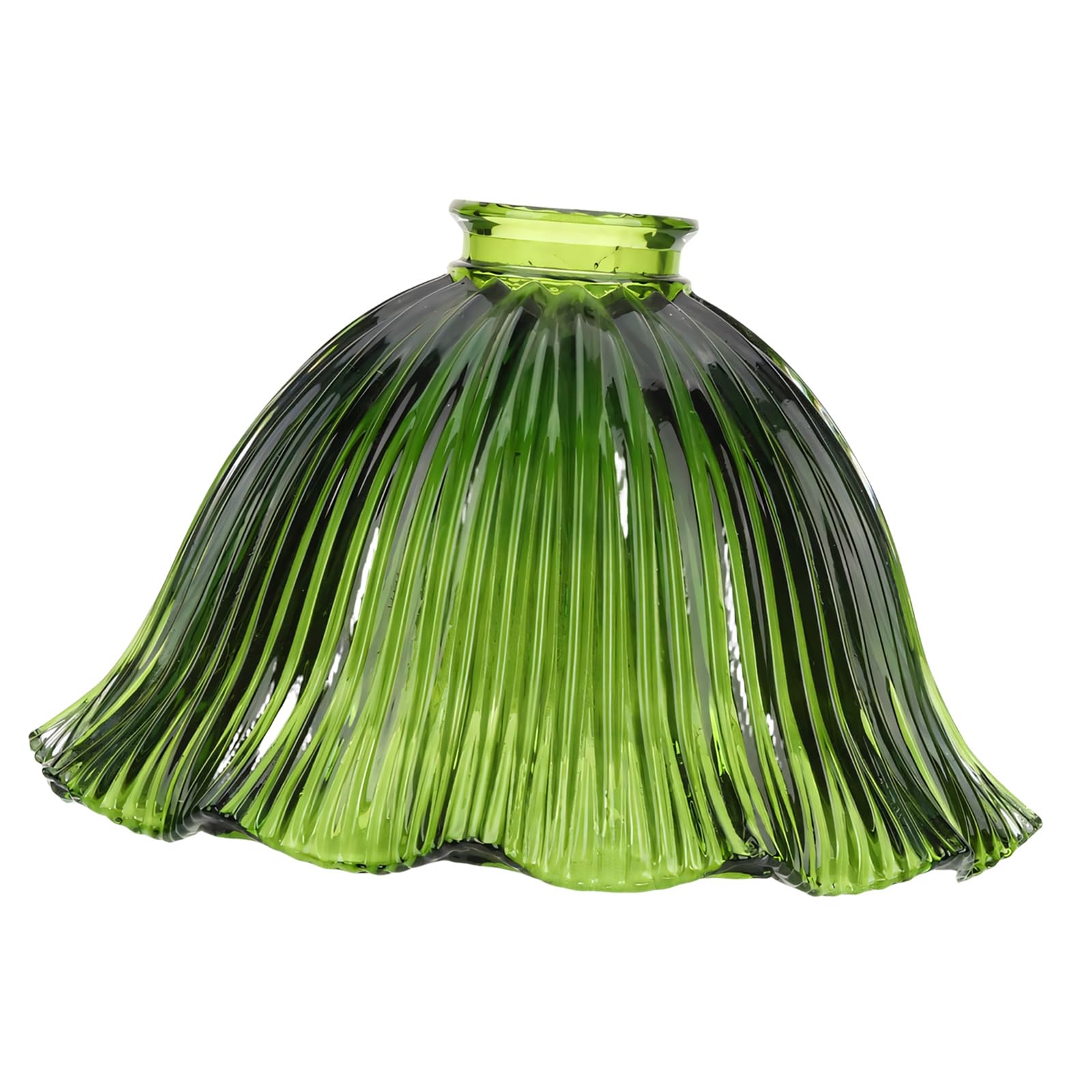 Tsynapter Green Dilk Strands Wall Light Pendant Fixture Cover Elegant Glass Lamp Shade Pendant Light Cover For Wall Sconce Enduring Glass Lamp Shade
