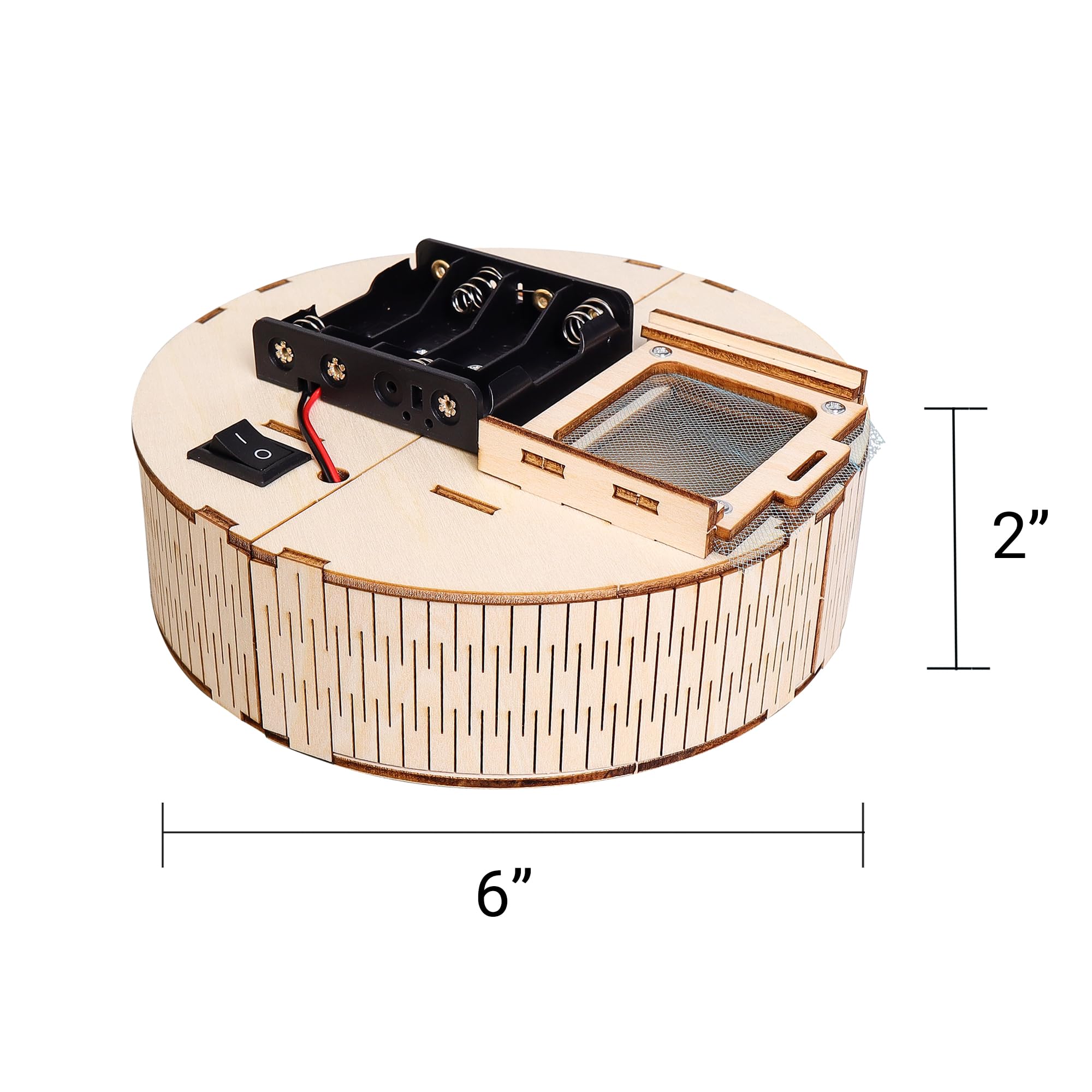 Kitsville Personalizable DIY Robot Vacuum STEM Kit – Build Your Own Smart Vacuum Robot, Robotics & Engineering Project view 3