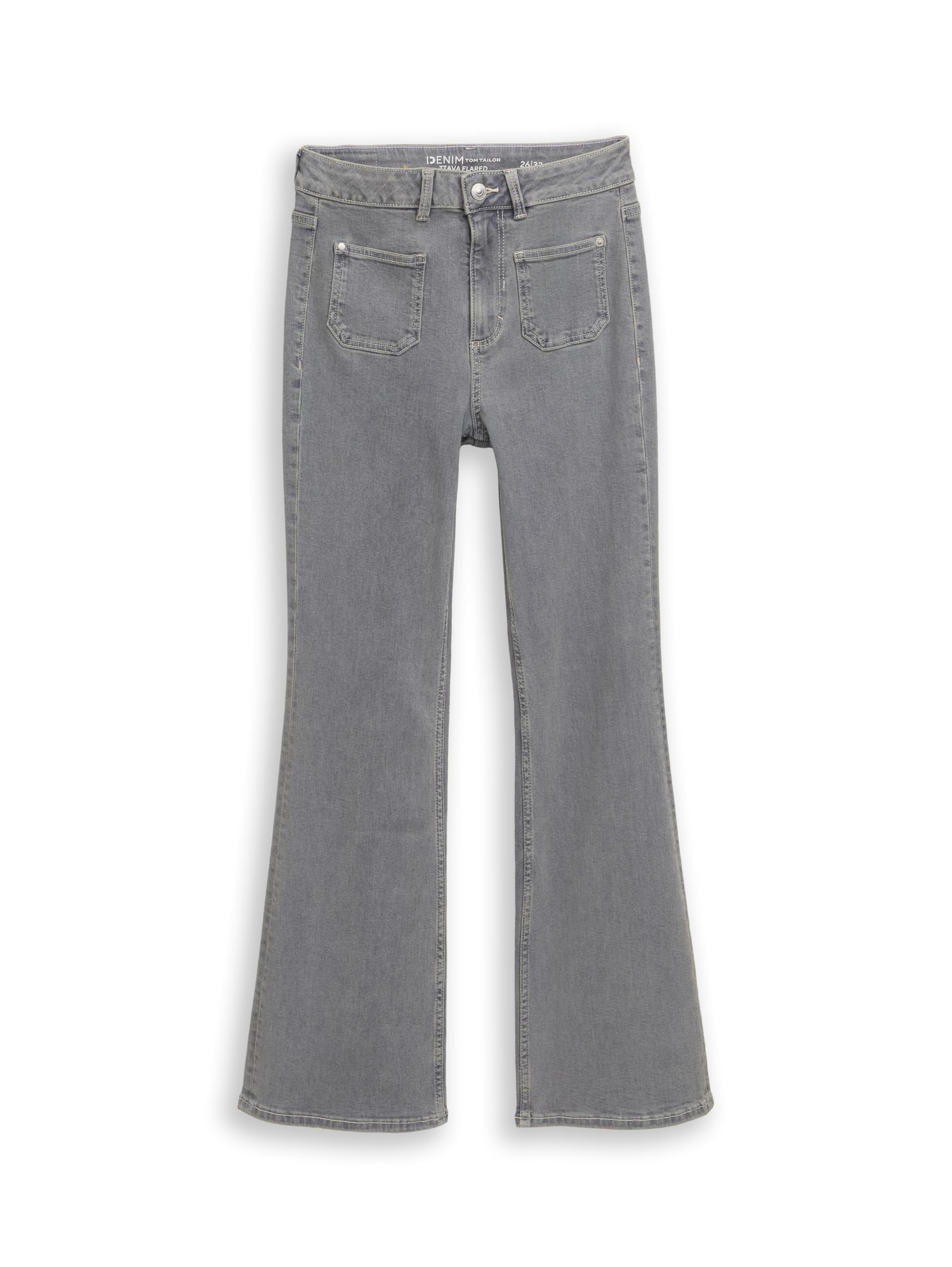TOM TAILOR Denim Damen TTAVA Flared Jeans