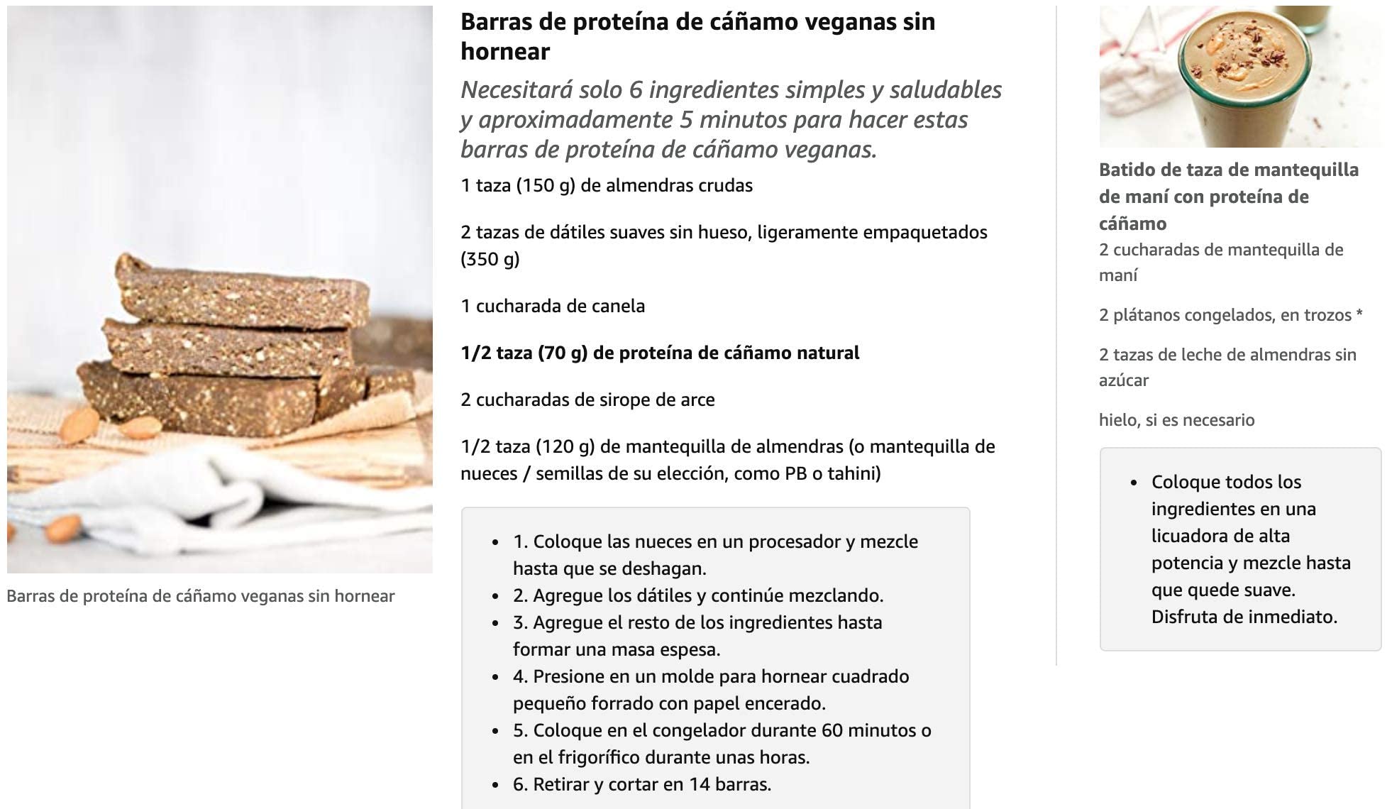 Proteina de Cañamo cultivo UE ECO BIO Crudo 50% Proteico Omegas 3 6 Fibras Proteina Vegana (5 kg)