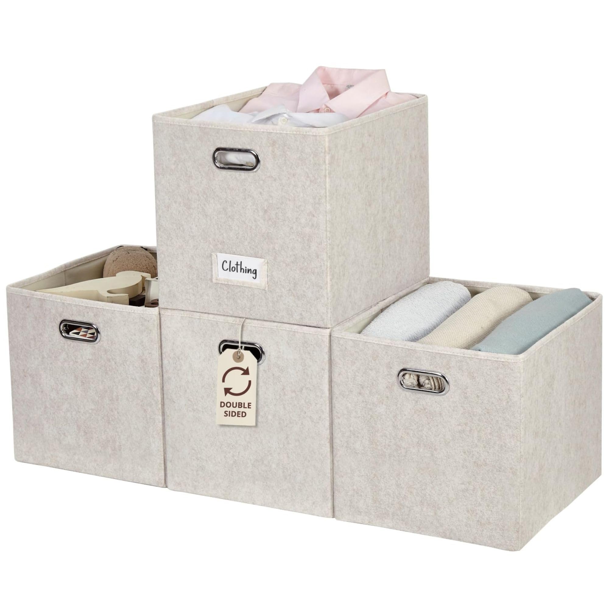 DECOMOMO Felt Storage Bins