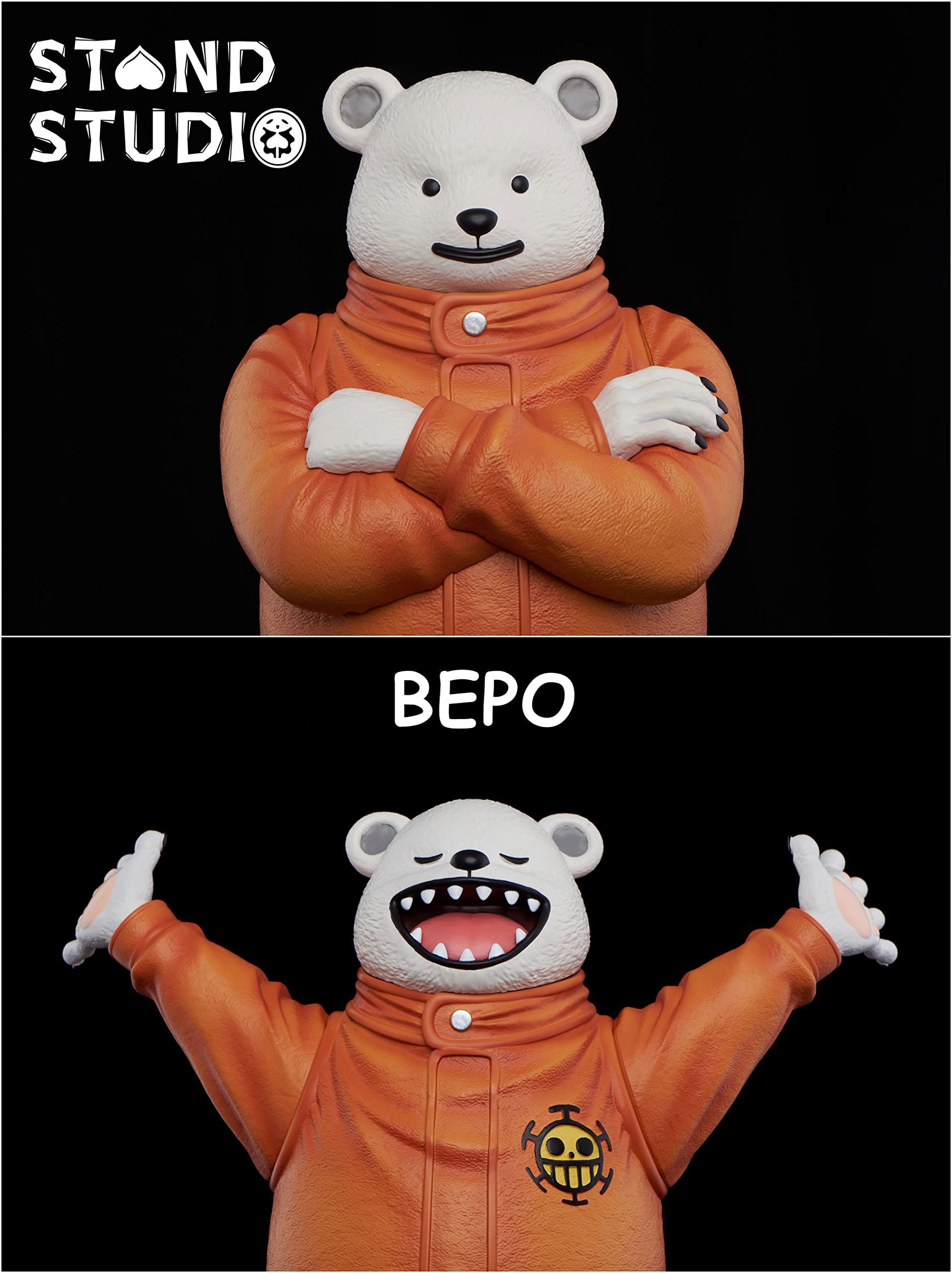 ワンピース ベポ フィギュア ガレージキット スタチュー 1/8スケール