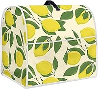 Vista 9 de Veniyate Cubierta de mezclador de ayuda de cocina con estampado de mariposas azules, a prueba de polvo, con bolsillos de almacenamiento