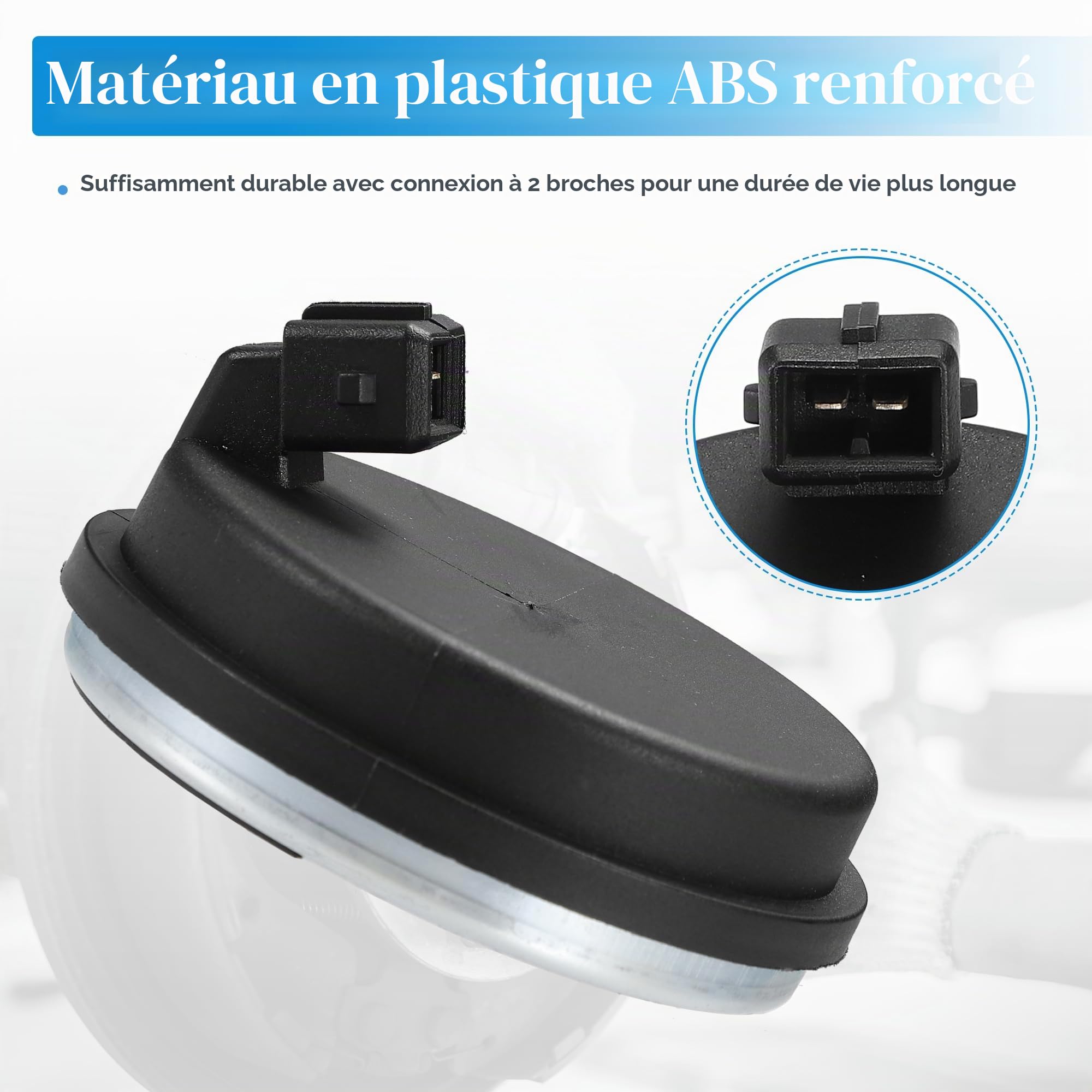 X AUTOHAUX Capteur de vitesse ABS à roulement de moyeu arrière pour Kia Sportage NO.58980-C1100