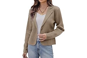 Oh So Petite! Casual Wear Cropped Blazer Jacket: The Perfect Fit