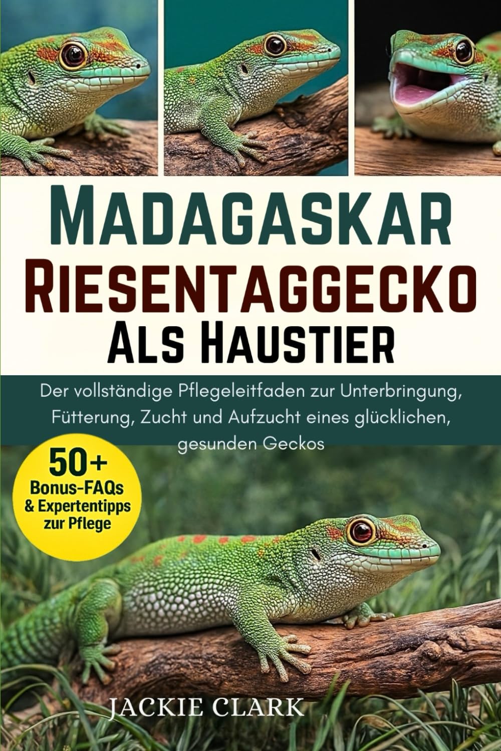 MADAGASKAR-RIESENTAGGECKO ALS HAUSTIER: Der vollständige Pflegeleitfaden zur Unterbringung, Fütterung, Zucht und Aufzucht eines glücklichen, gesunden Geckos