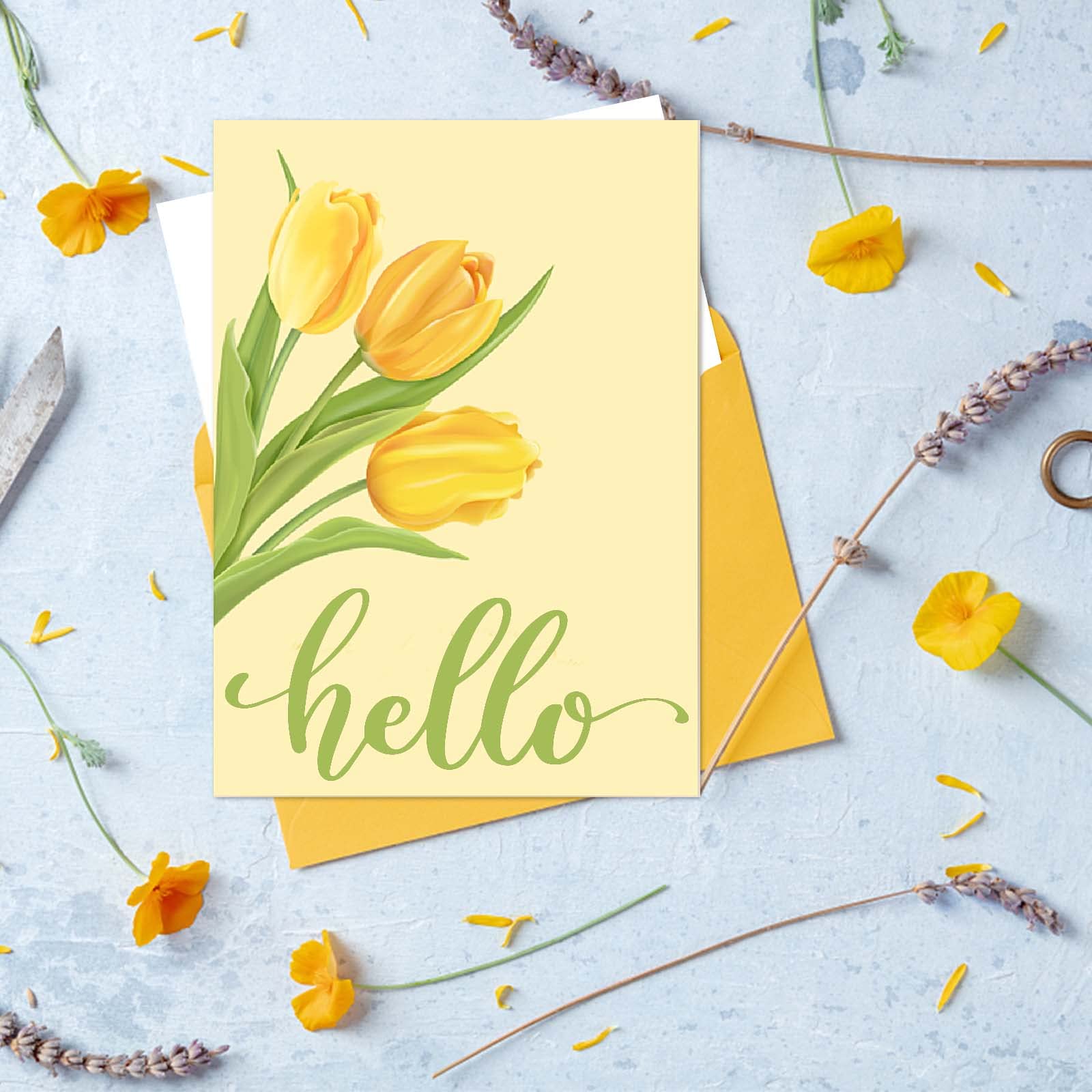 CRASPIRE Hello Thank You Silicone Clear Stamps for Card Making Friends Greeting Words DIY Scrapbooking Journaling Photo Album Sentiments Transparent Rubber Seals Holiday Decoration 6.3 x 4.3inch - Image 4