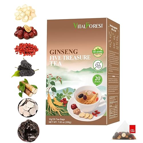 Miniatura 9 de Bolsas de té Wolfberry de diente de león – 0.35 oz x 20 bolsas de limpieza de hígado y riñón té de desintoxicación y reparación, té orgánico