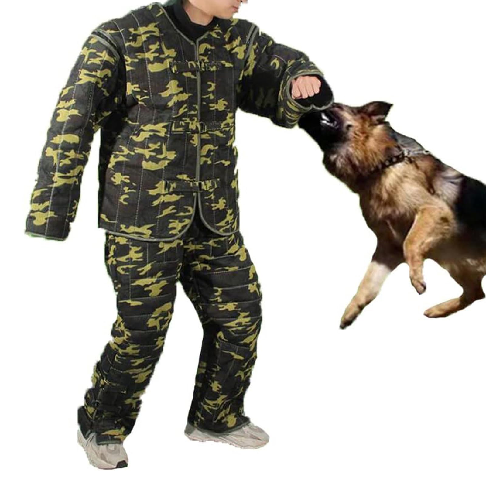 FAXIOAWA Traje de Entrenamiento Profesional para Perros, Ropa Protectora, Traje de Entrenamiento para Perros, Traje de mordida para Entrenamiento de Perros