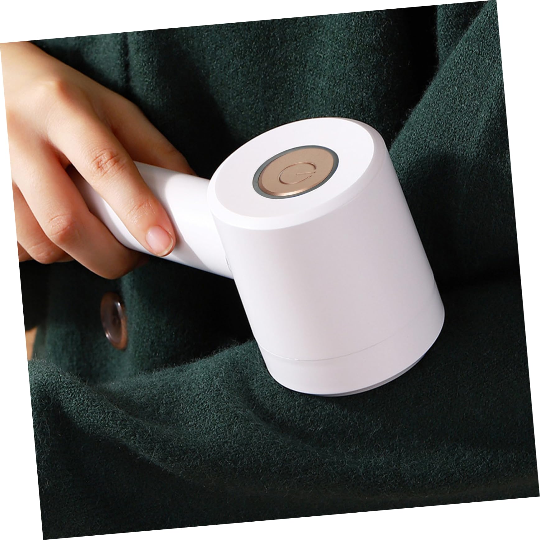 Quitapelusas para Ropa Eléctrico USB Eliminador de Pelotillas para Ropa Quita Pelusas para Diseño Práctico Blanco | Abs Plástico, Diseño Práctico, Remueve Pelusa y Bolas de Pelo, 500mah, Uso Doméstico