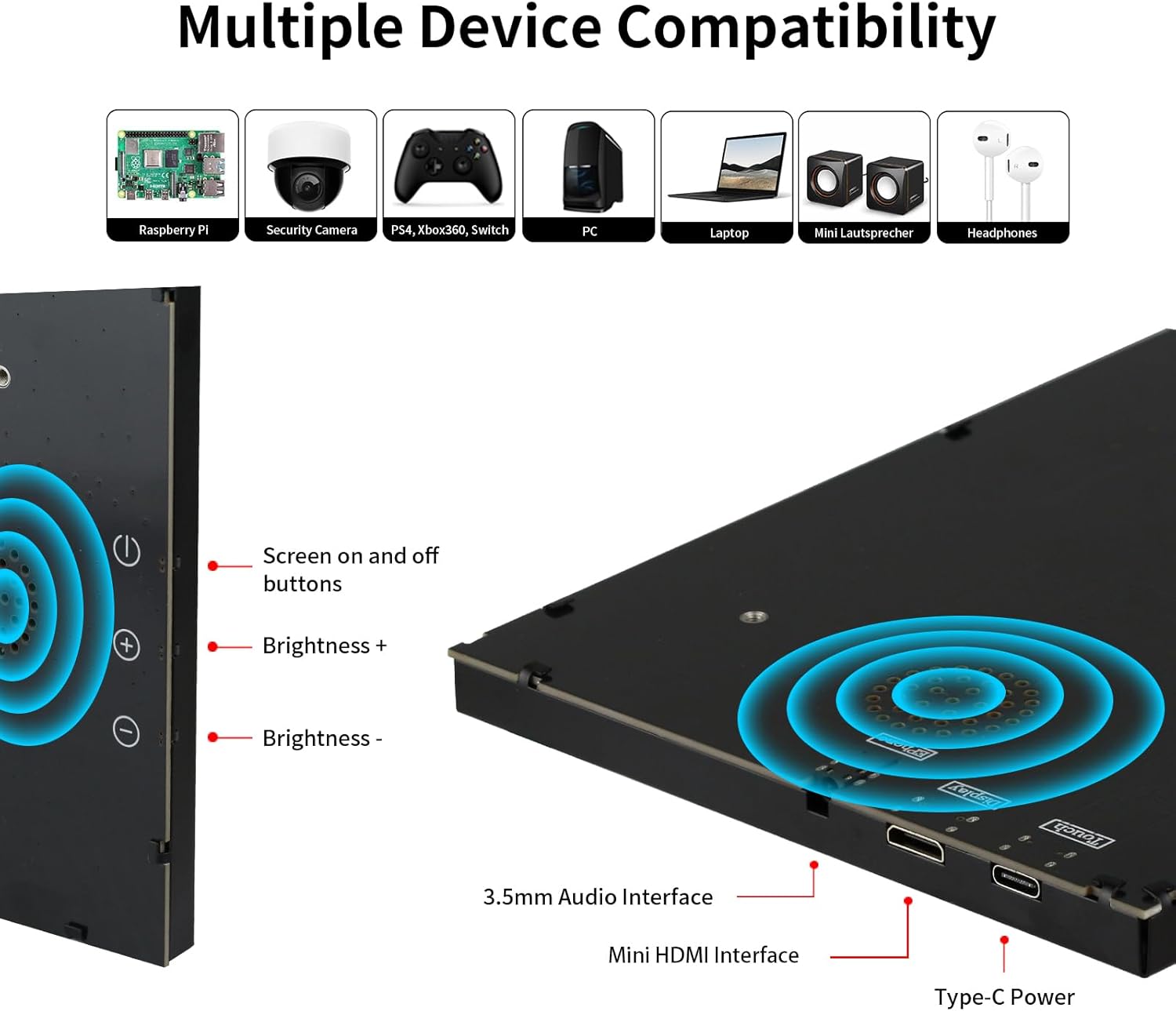 CUQI Monitor Controls