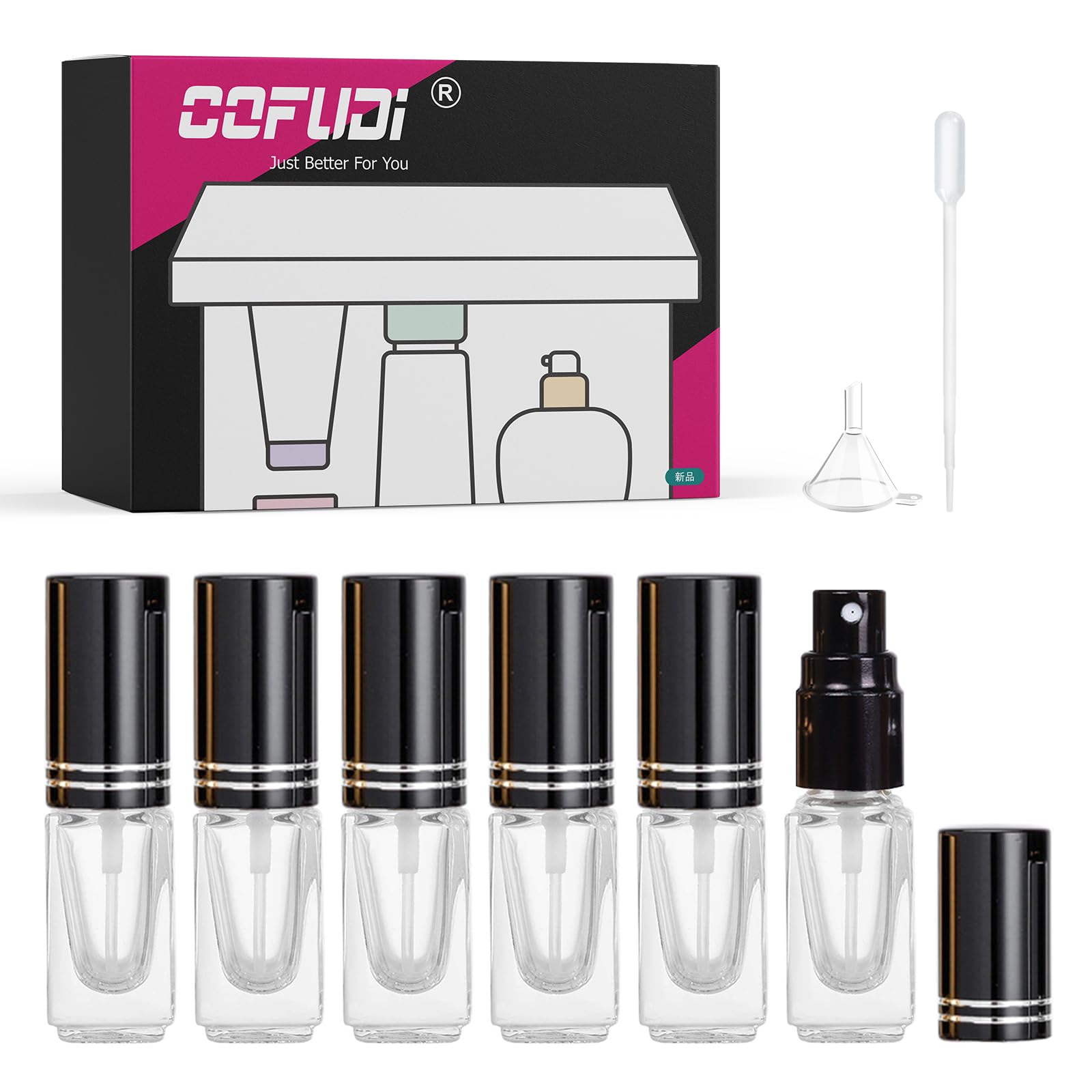 香水6本10ml Amazon.co.jp: アトマイザー 10ml 香水スプレーボトル 6本 透明