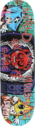 World Industries Skateboards Kevin Klemme Saw - Tabla de patineta para niños, 8.25 x 32 pulgadas