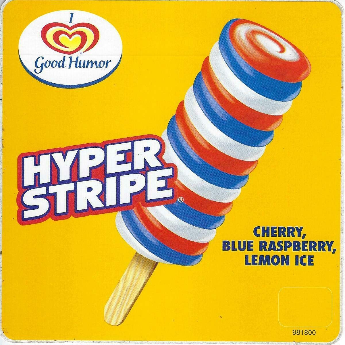 Buy Hyper Stripe Popsicle Ice Cream Truck Bomb pop Concession Stand