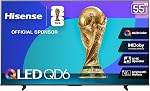 Hisense 55QD6QF - QLED Fire TV 55" 4K Smart TV with Dolby Vision & Atmos, AI 4K Upscaler, AI Smooth Motion, Game Mode Plus (new model 2025)