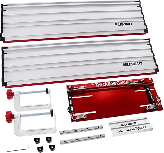 Milescraft 1409 Track Saw Guide Universal Compatibility for Circular