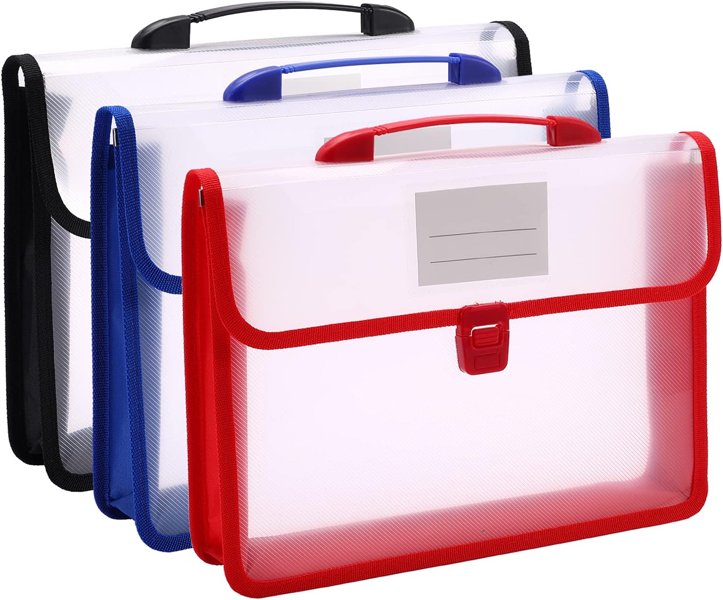 Raccoglitore A6 Con Anelli 40 Tasche Per Raccoglitori Formato A6, In Plastica Trasparente Per Buste Risparmio Soldi