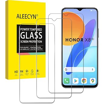 [Pack of 3] Screen Protector Compatible with Honor X8 5G / Honor X6 9H Hardness Tempered Glass Tempered Glass Film Bubble-Free Anti-Scratch Screen Protector High Clear Screen Protector