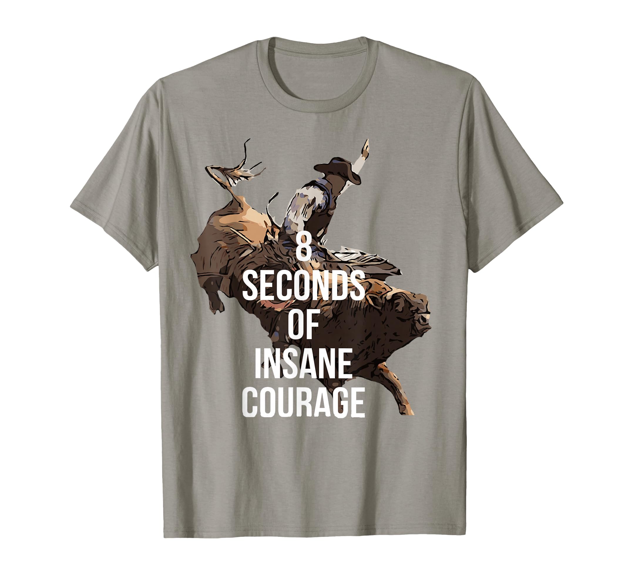 Rodeo Bull Rider 8 Seconds T-Shirt T-Shirt
