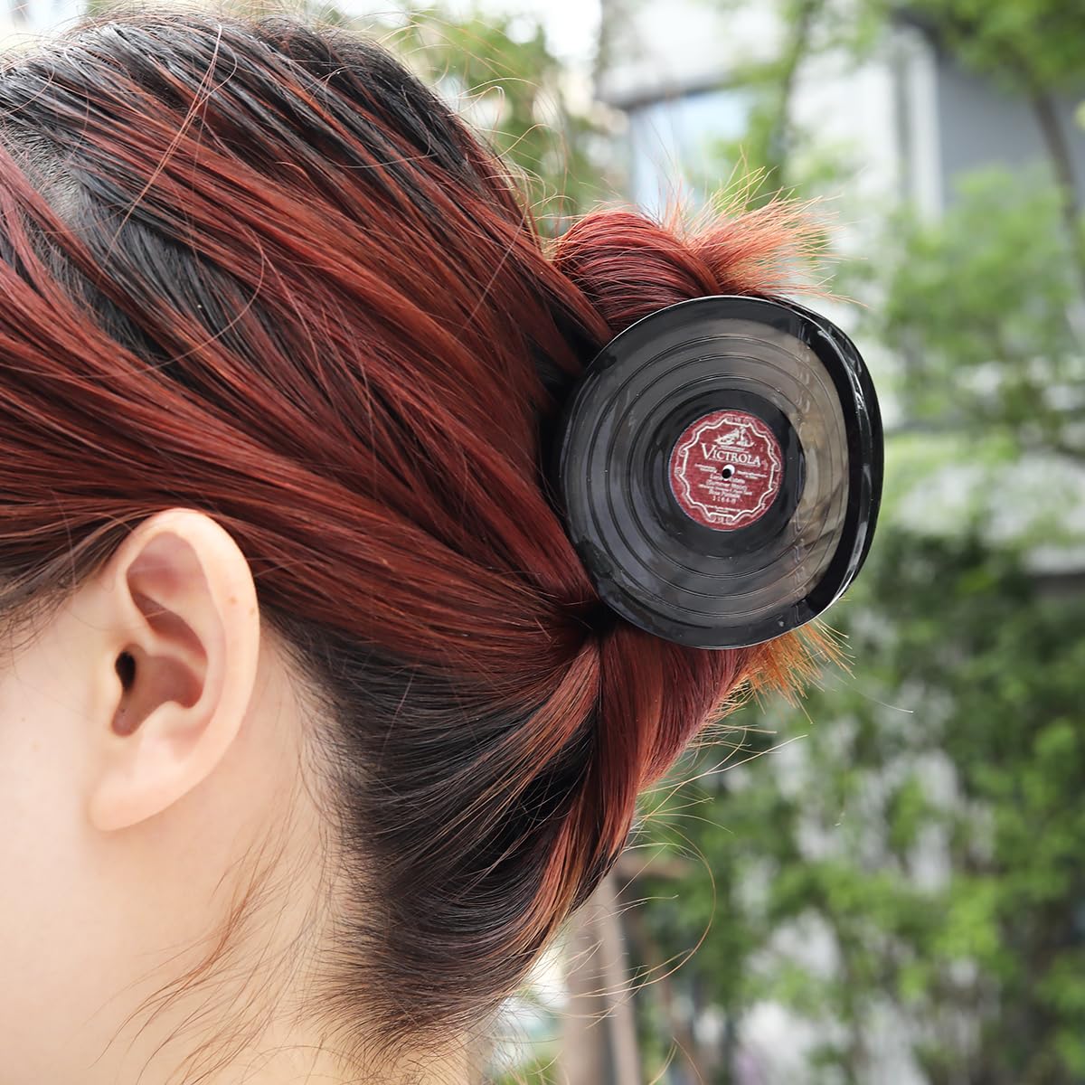 Amazon.com : Personalized Acetate Vinyl Record Hair Claw Clip