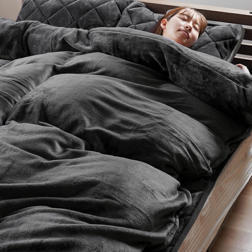 Amazon.co.jp: 西川 掛け布団カバー クイーン 冬 【しっとり