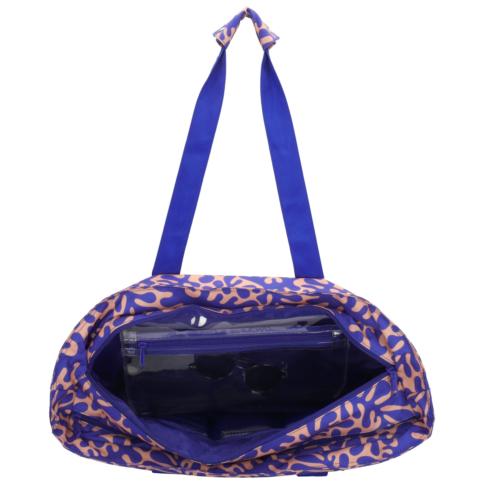 ZEBRA Trends Strandtasche XXL - Große Badetasche Damen mit Kühlfach und