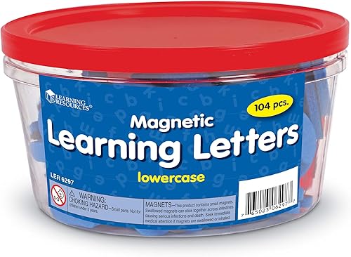 Miniatura 5 de Learning Resources Letras de aprendizaje magnéticas en minúscula, N/A