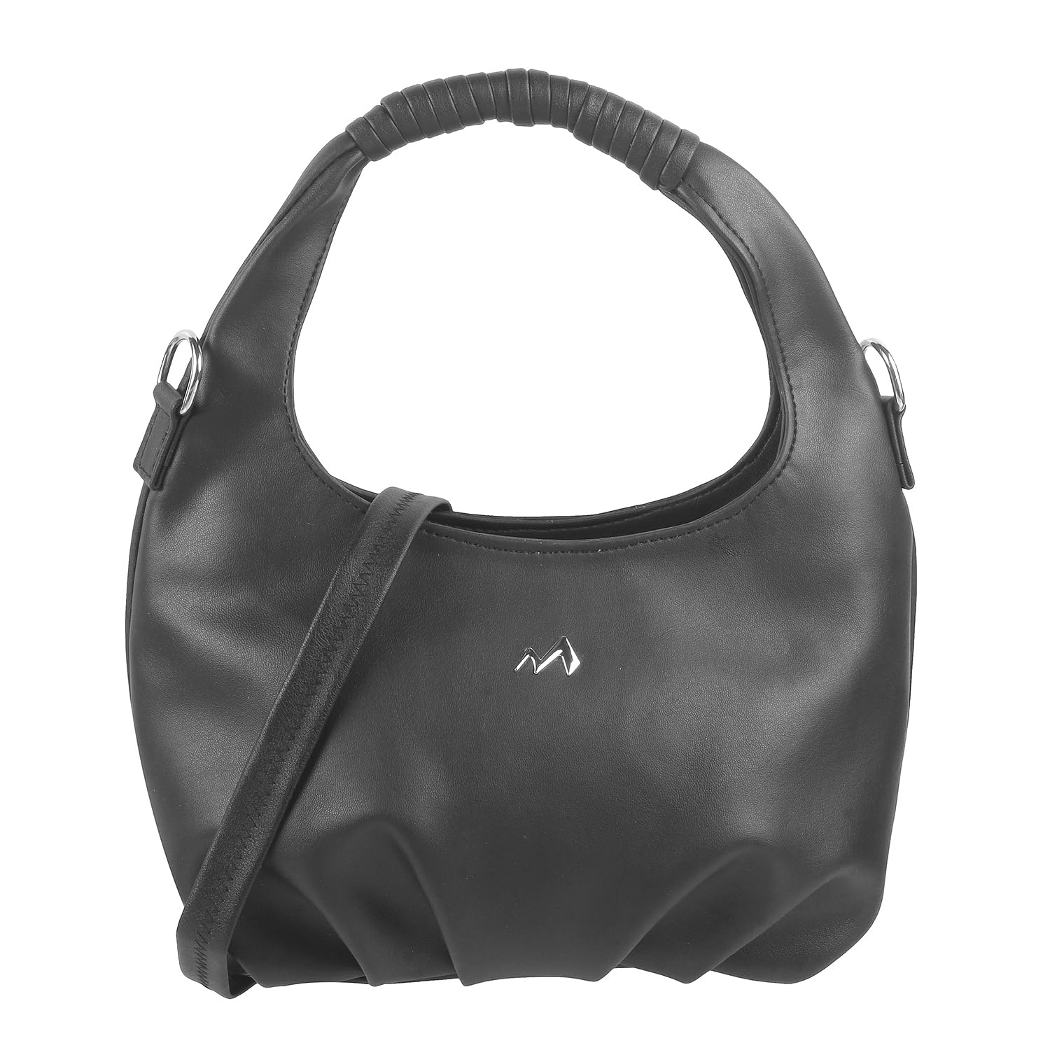 Metro Black Faux Leather Premium Zipper Casual Sling Bag For Women (B0CL4RHGC8) Amazon Price History, Amazon Price Tracker