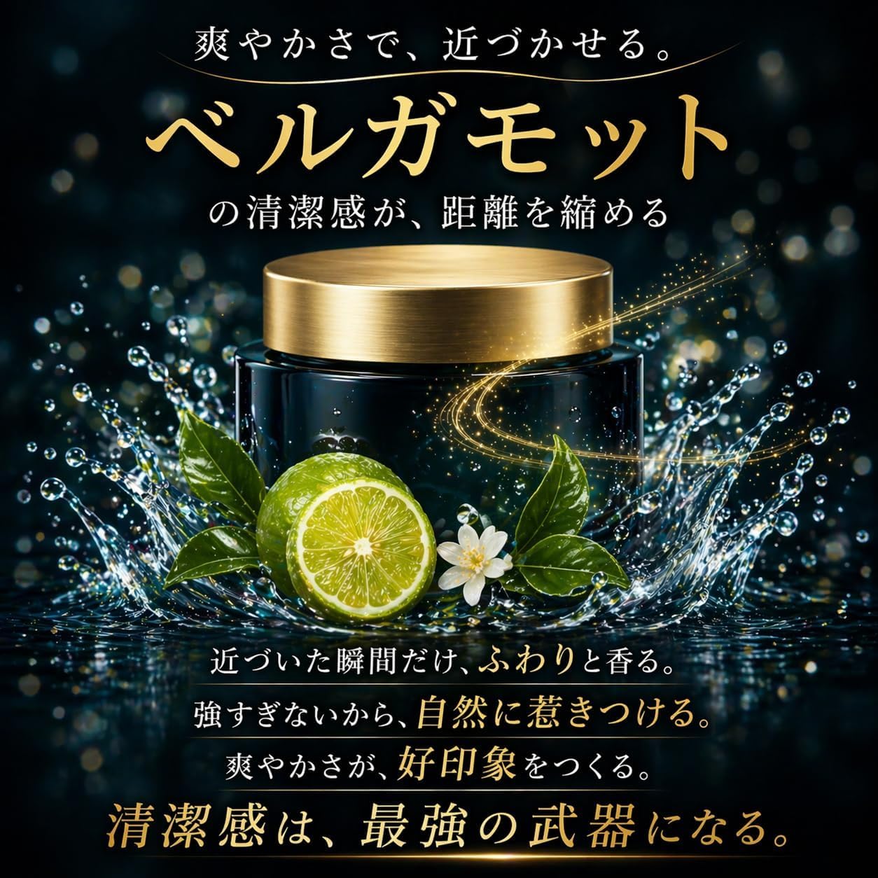Amazon | センスウェア 練り香水 ベルガモット メンズ香水 モテ香水