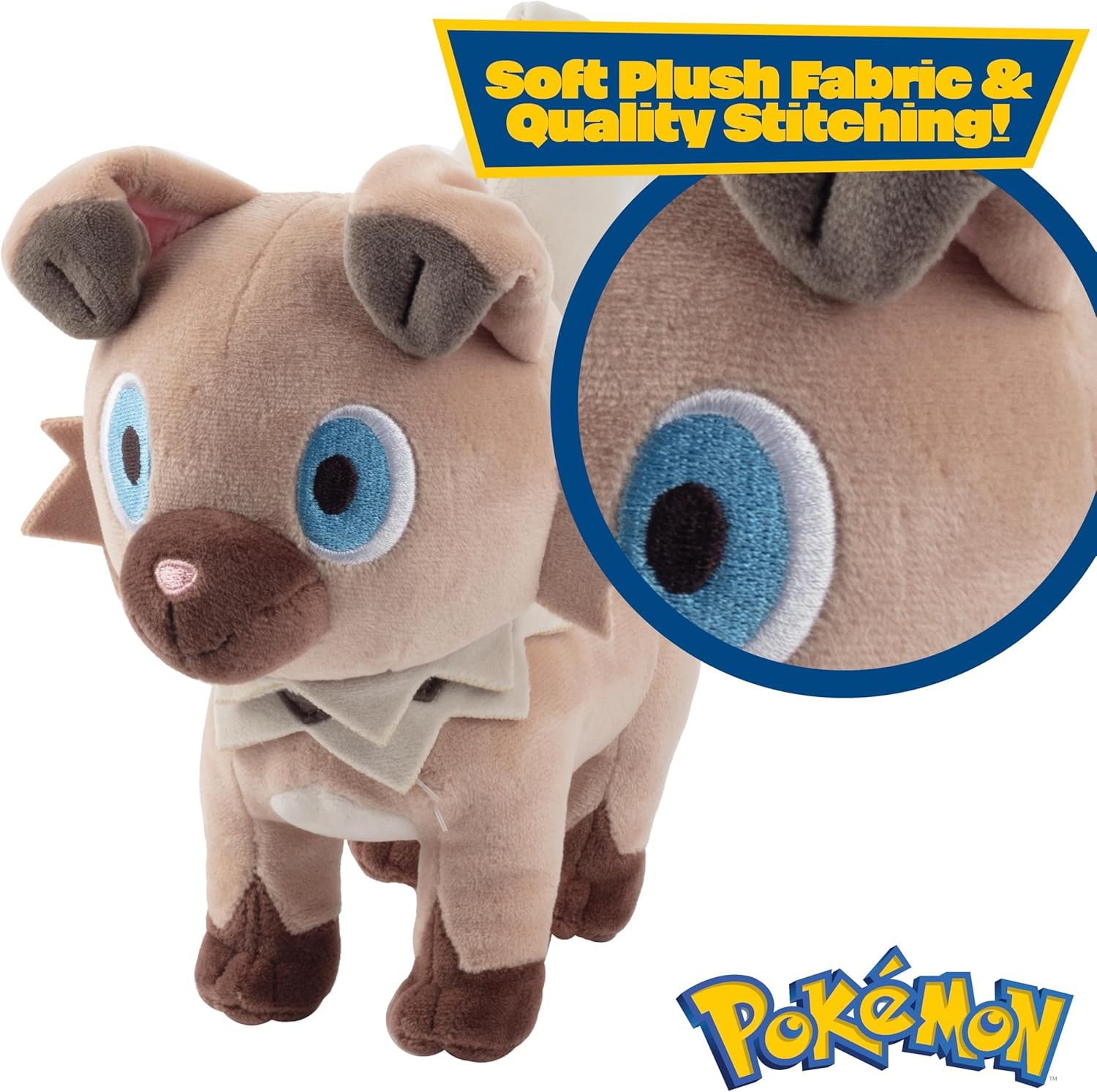 Pokémon PKW3663-20 cm Plush - Wuffels, Official Plush - Image 3