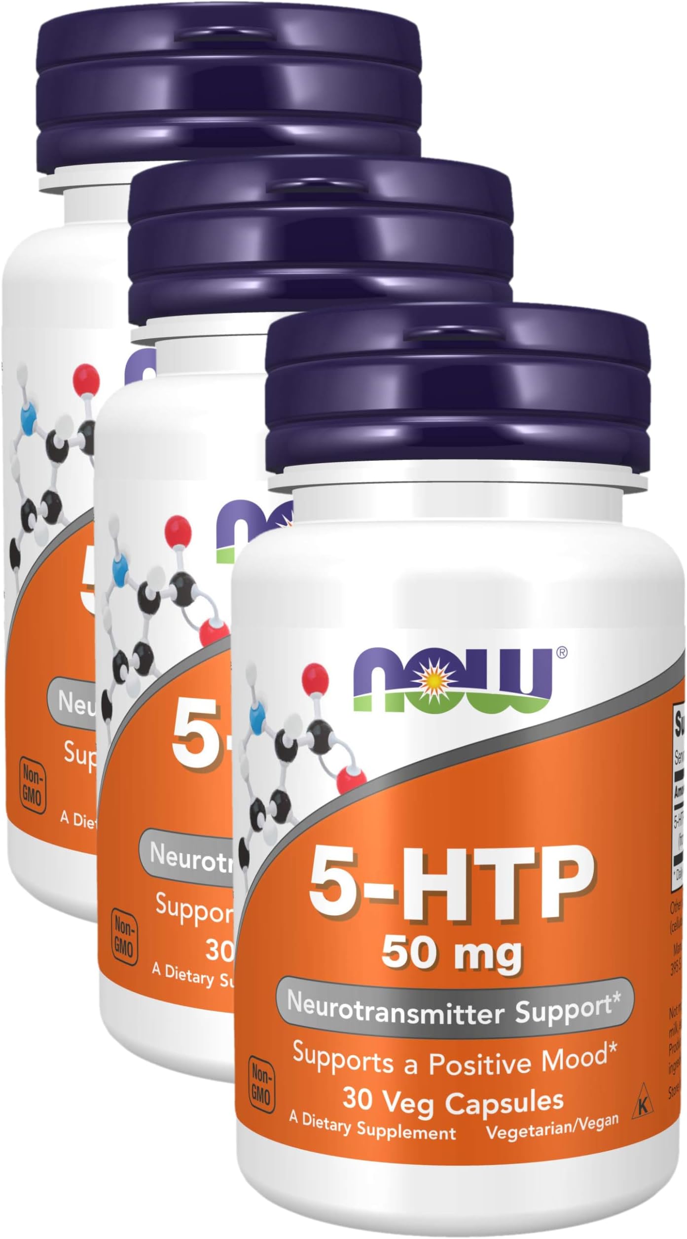 NOW Supplements, 5HTP (5hydroxytryptophan) 50 mg