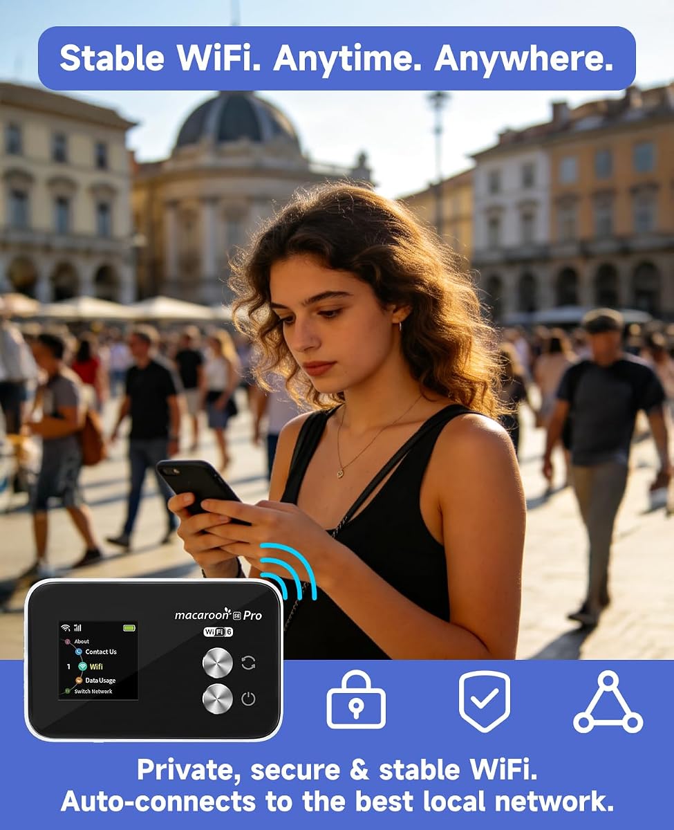 GlobeTrotter eSIM Travel Router view 2