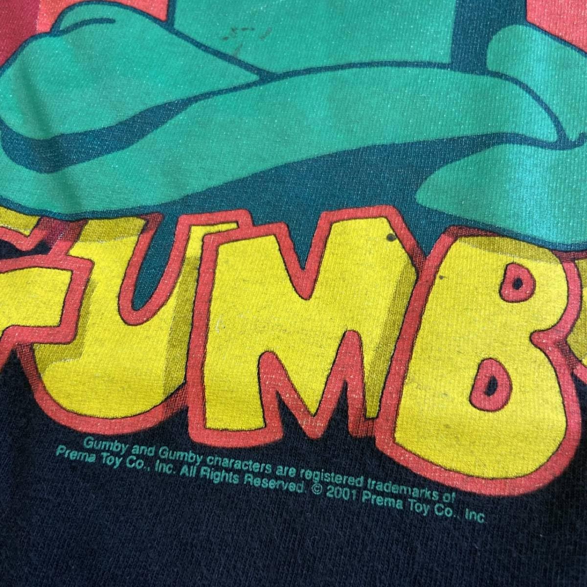 Amazon.co.jp: 00s GUMBY ガンビー Tシャツ XL ブラック キャラクター