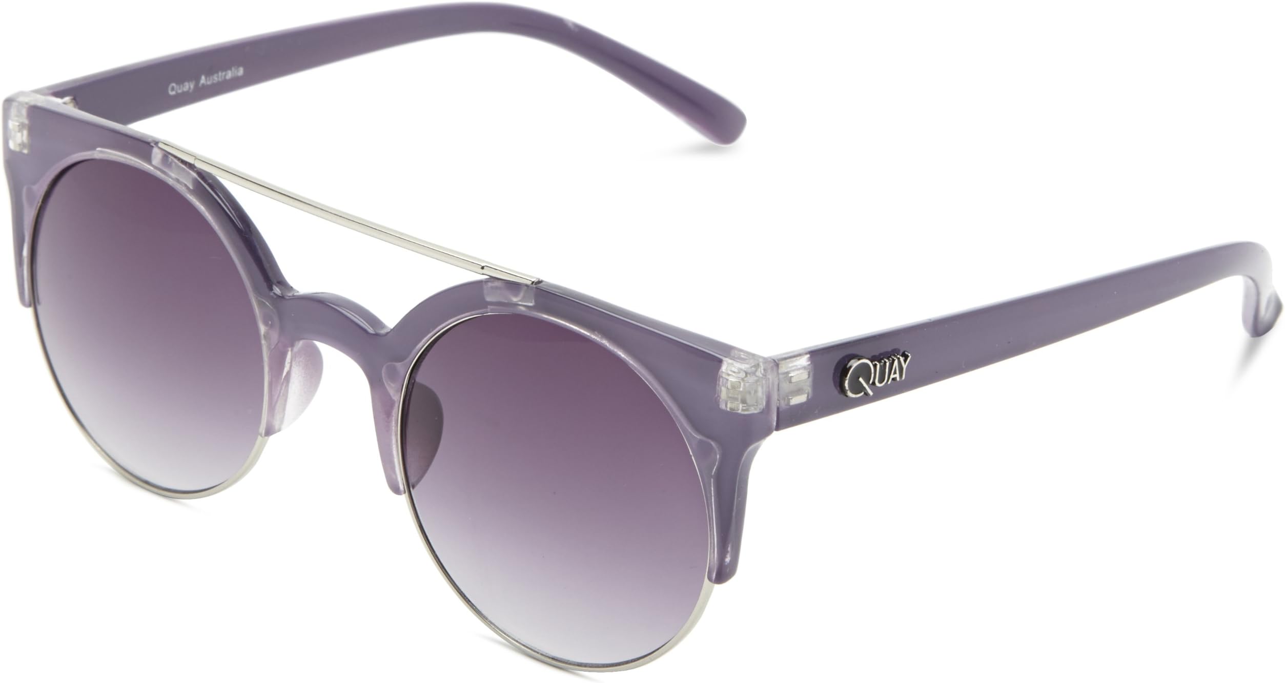 Quay Eyewear Australia Liv Now Semi-Rimless Sunglasses