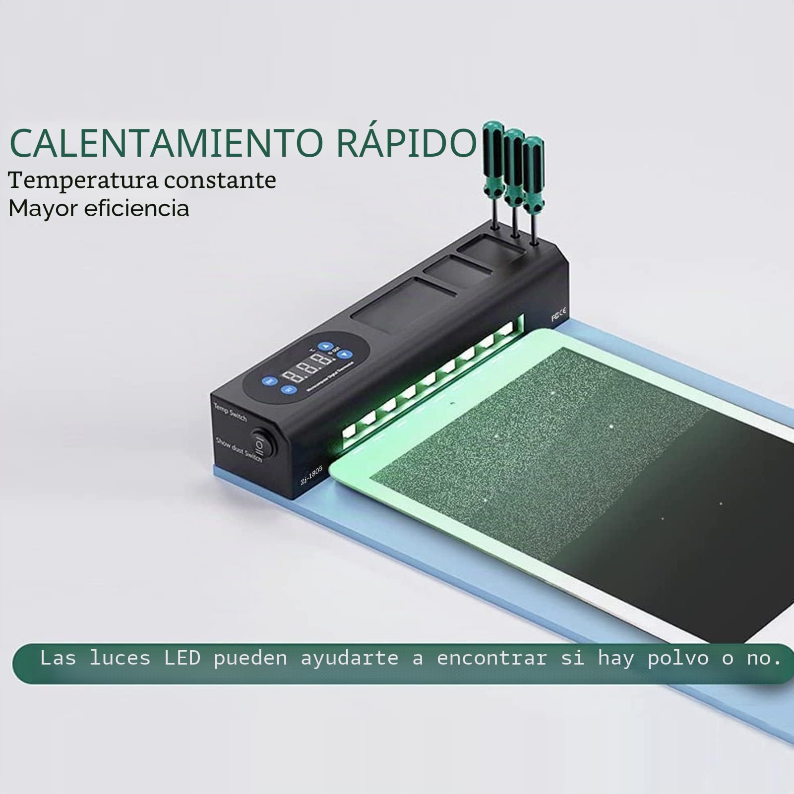 Placa Calefactora CPB, Separador de Pantalla LCD de Silicona y Plancha para Teléfono Móvil (Yunseity5fphbiwn8e-11)