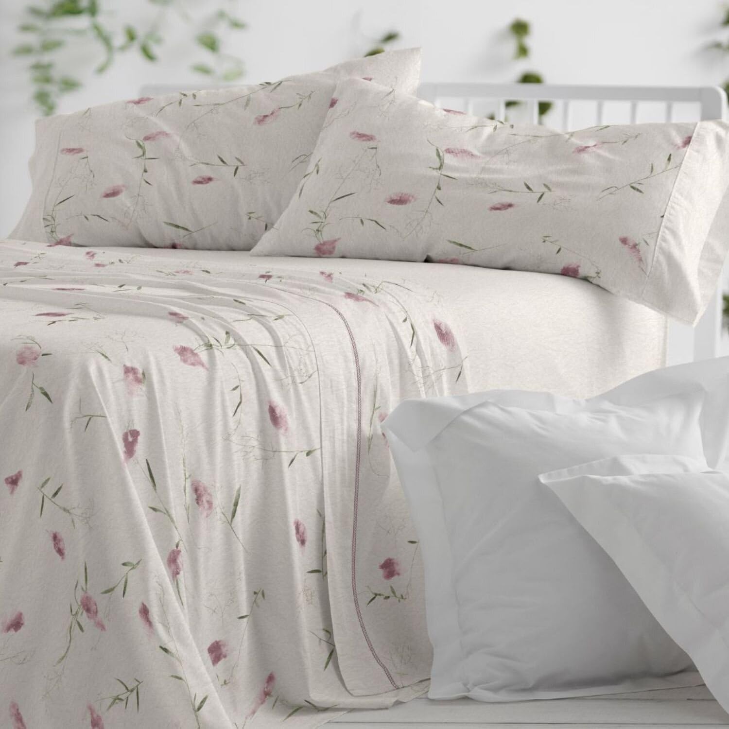 Burrito Blanco | Bedding Set | Bed 135 cm (+Available Measurements) | Design 052 | Pale Pink (135 x 190/200 cm.)